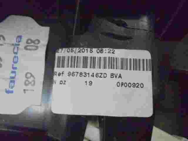 Cubierta de la columna Citroen Peugeot Grand Picasso 96783146ZD BVA 0P00920