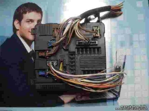 UPC Caja de fusibles Renault Megane UPC X84 N3 8200306033B S118399300K