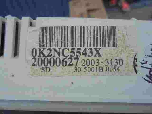 Cuadro de instrumentos Kia Shuma Spectra 0K2NC5543X  20033130 20000627