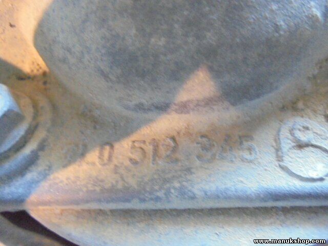 Amortiguador neumático trasero izquierdo Audi ATE7L8616019 7L8616019C 7L0512345