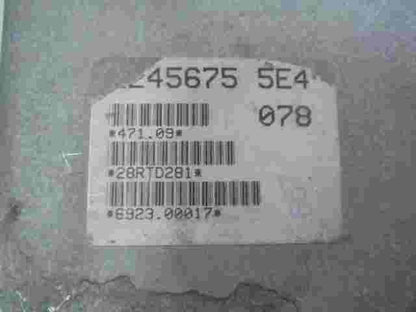 Centralita  BMW 5 E34 2244734 2 244 734 2245675 5E4 BOSCH 0281001183  28RTD281