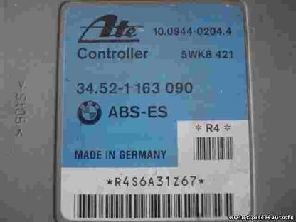 ABS Centralita BMW E36 318 tds 1.8 34521163090 ATE 10094402044 5WK8421