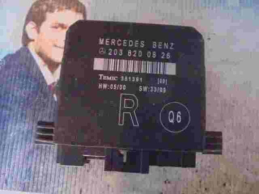 Unità di controllo porta Mercedes W210 E W208 2038200826 Q6 TEMIC 351391
