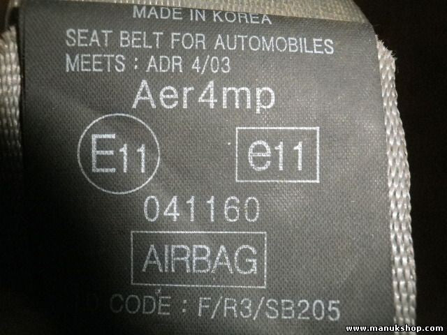 Cinturón de seguridad delantero izquierdo SsangYong Rodius 7462121003