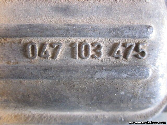 Cubierta de la válvula motor Porsche Cayenne 955 3.0 TDI 047103475 047 103 475