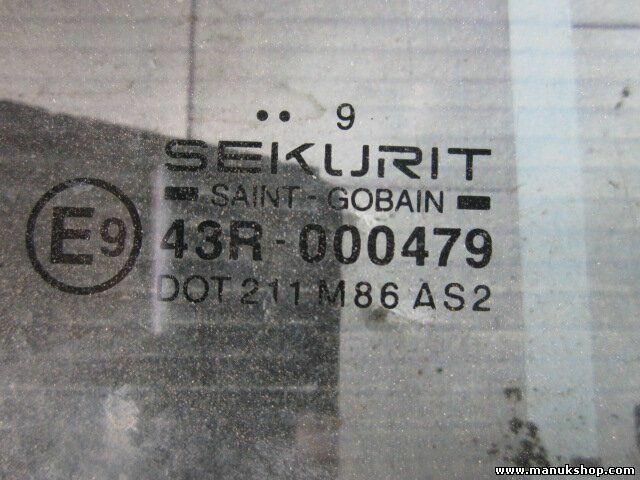 Cristal de la puerta delantera derecha Suzuki Vitara 43R000479 DOT211M89AS2 E9