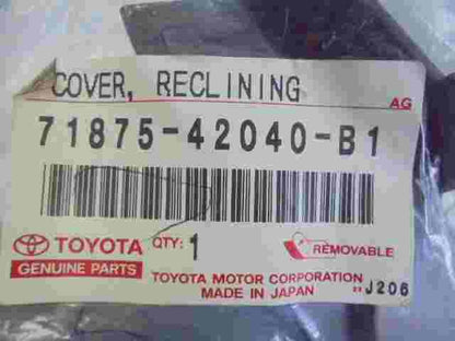 Cover Reclining Toyota Corolla RAV4 4Runner Avalon 7187542040B1 71875-42040-B1