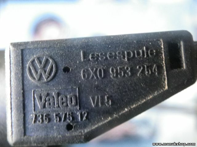Bobina lettore chiavi VW Volkswagen Polo Lupo 6X0953254 6XO953254 VALEO 78657512