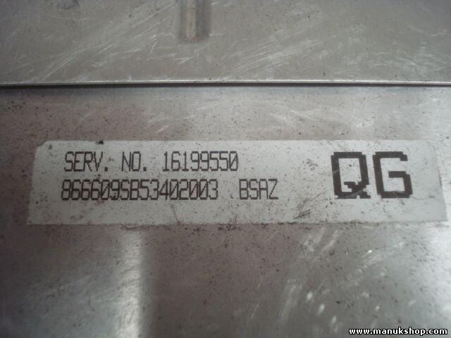 Centralita del motor Daewoo Nexia QG 16199550 BSAZ