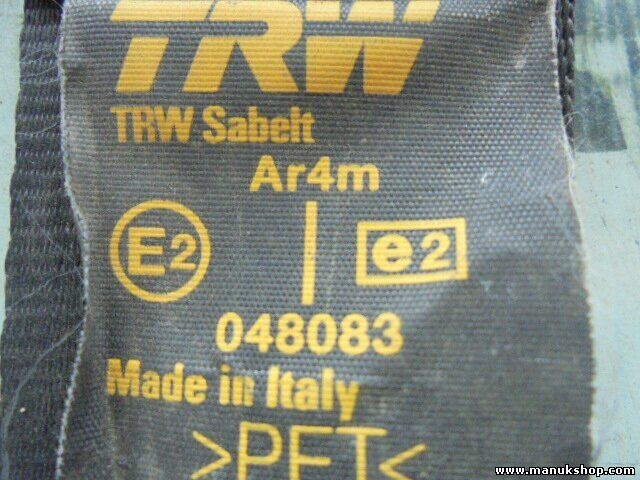 Cinturón de seguridad trasero izquierdo Mitsubishi Pajero Pinin 1.8 33010610A