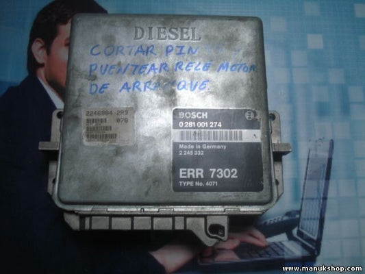 Centralita del motor Land Range Rover 2245332 0281001274 ERR7302 ERR 7302