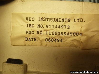 Cuadro de instrumentos Opel 110008545004 91144973 81117707 88481604 X16-120.8749