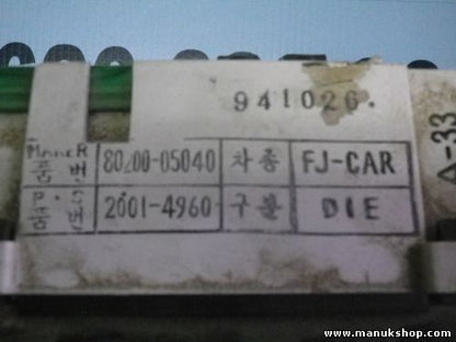 Cuadro de instrumentos SsangYong Musso 2.9 8020005040 20014960 941026 78803490