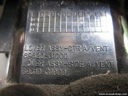 Rejilla Aireadora SsangYong Actyon 6962031000 69620-31000 69620 31000 6961031000