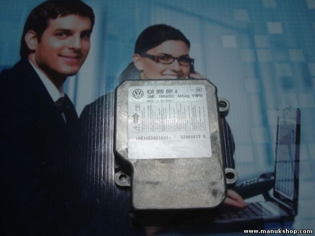 Sensor de impacto de airbag Skoda Fabia INDEX 1C0909601A 1CO909601A 5WK43123
