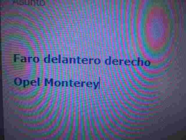 Faro delantero derecho Opel Monterey H4 (R )12V60/55W 12V H4 60/55W Ichikoh 1585