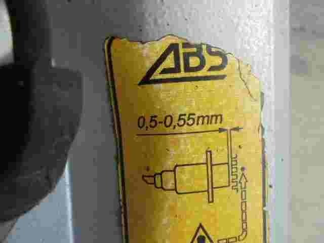 Transmision central Cardan delantero BMW R1100  R1150R 2314884 0,5-0,55 mm