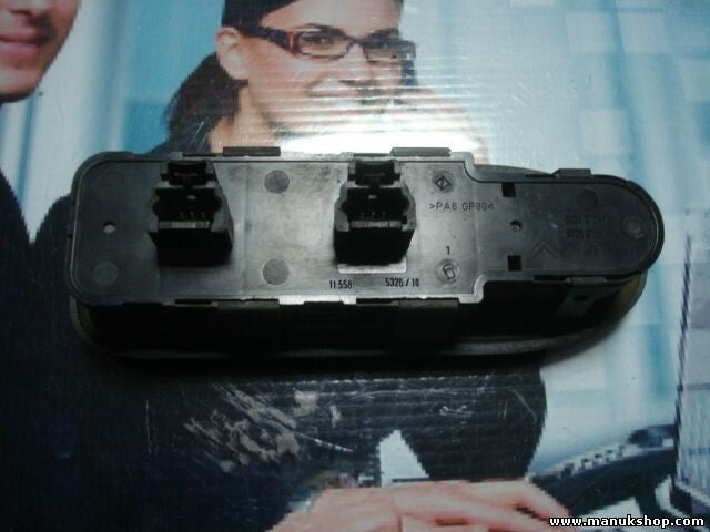 mando botonera elevalunas Citroen C5 2000 - 2004 96498424ZF 96 498 424 ZF 00240