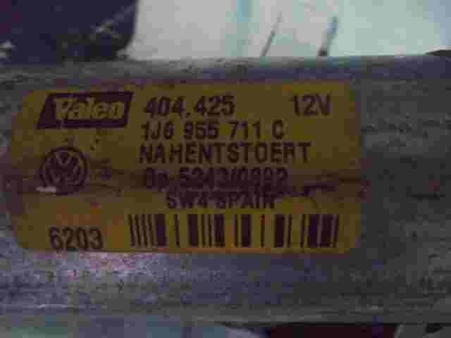 Motore tergicristallo posteriore VW Golf 4 Jetta Skoda Fabia 1J6955711C 404425