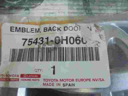 Emblema Toyota Aygo 754310H060 75431-0H060