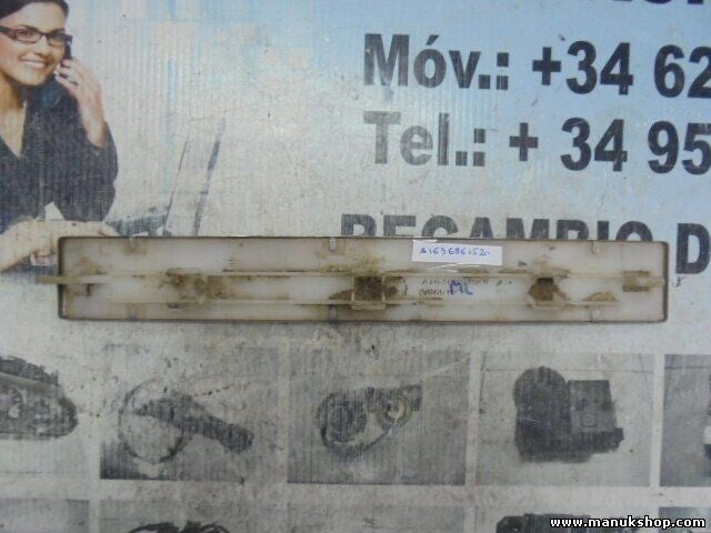 Estriberas taloneras acero trasero izquierdo Mercedes-Benz M-Klasse A1636861520