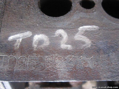 Motor Nissan Pick UP 2.5 D22 TD25TI 9G12 TD25-023115A