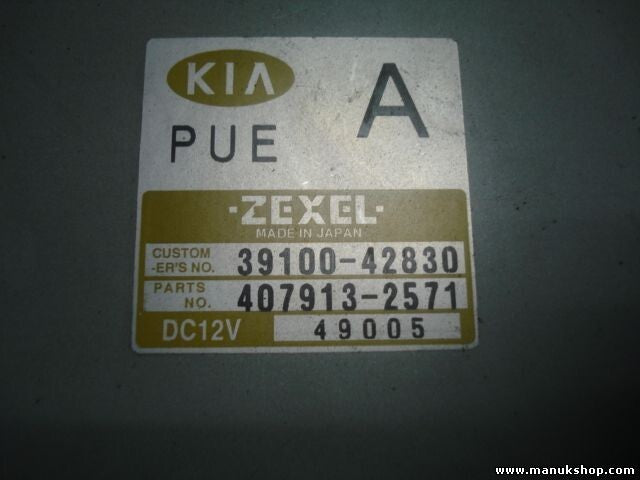Centralita del motor Kia Bongo K2700 3910042830 39100-42830 ZEXEL 4079132571