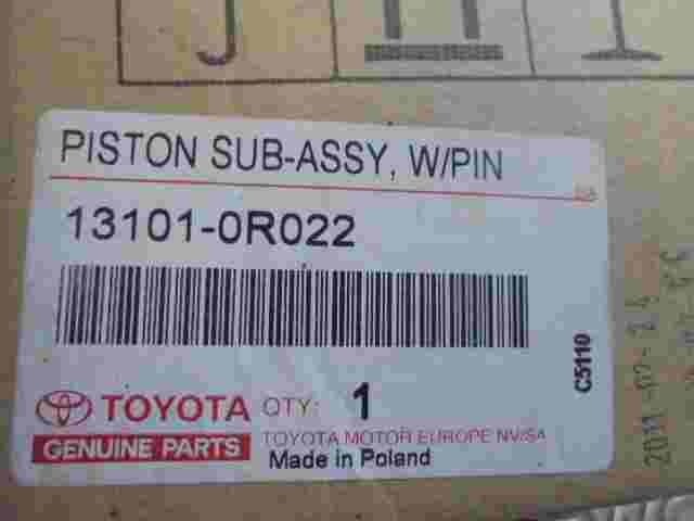 Pistone Toyota Lexus IS200 Auris Avensis Corolla 131010R022 13101-0R022