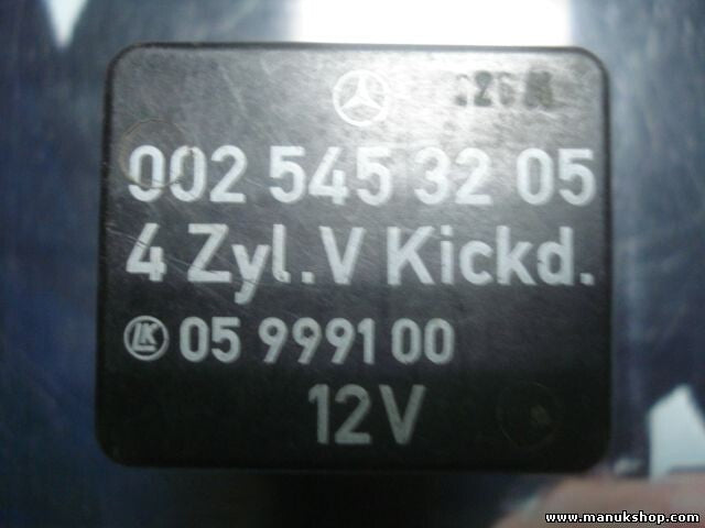 Relé Kickdown desconexión Mercedes-Benz 0025453205 002 545 32 05 05999100