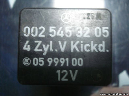 Relé Kickdown desconexión Mercedes-Benz 0025453205 002 545 32 05 05999100