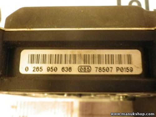 ABS Centralita Peugeot 307 0265950636 0 265 950 636 BOSCH 78507 P0159