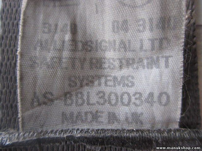 Cinturón de seguridad trasero derecho Range Rover LP P38 EVL104180LNF BBL300340