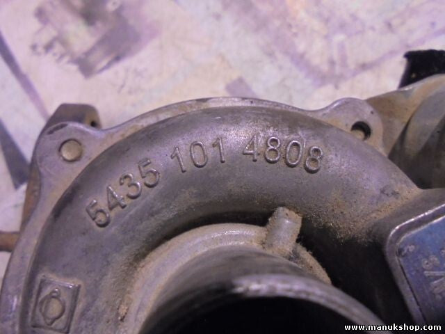 Turbocompresor Fiat Doblo Punto 1.3 54351014808 5435 101 4808 KP35 54359880005
