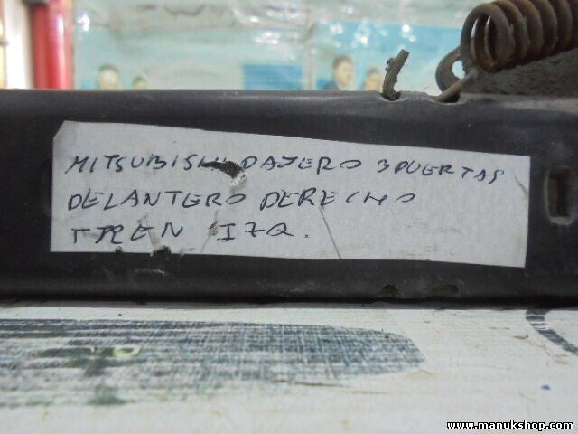 Guía de asiento derecho lado izquierdo Mitsubishi Pajero Montero 2.5 TD 2003