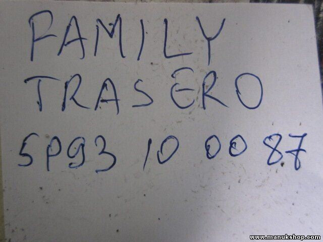 Cardan trasero SsangYong Musso Korando (K4) Family 2.5 D 1988 - 1997 3320006520