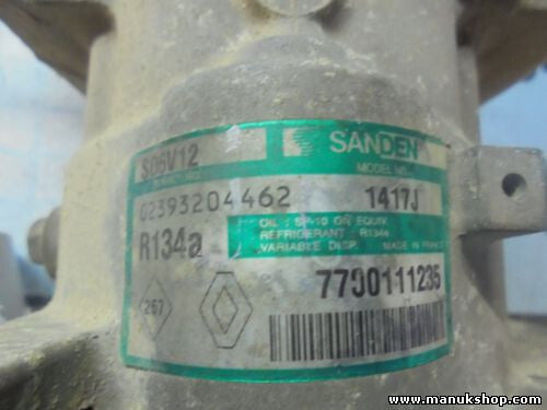 Compressore d'aria Renault Kangoo 1.9DTI SANDEN 7700111235 SD6V121417J SD6V12