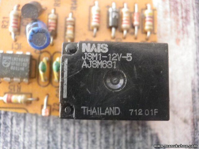 Relé AJSM631 JSM1-12V-5 71201F