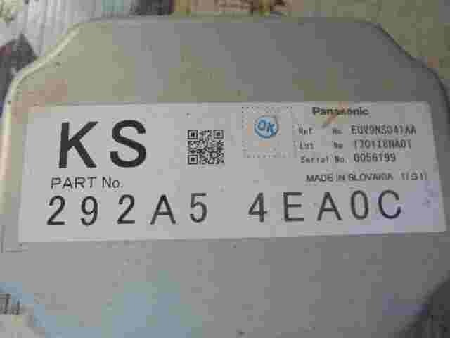 Regolatore di tensione Nissan Sentra Pulsar Qashqai 292A54EA0C EUV9NS041AA