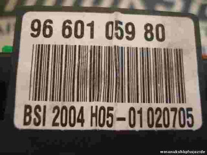 Scatola fusibili relè Peugeot Citroen BSI 2004 H05-01 9660105980 21676031-5B