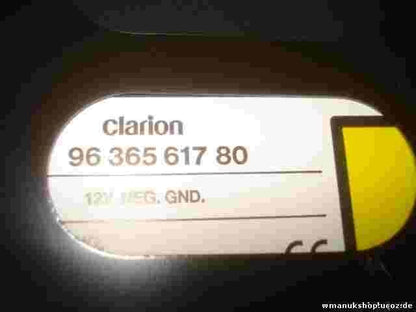 Cambia CD Peugeot 607 9636561780 9631140280 Clarion PU-2293B 6 DISCHI CAA-355