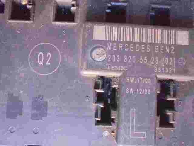 Unità di controllo porta Mercedes Classe C W203 2038201385 Q2 TEMIC 351307