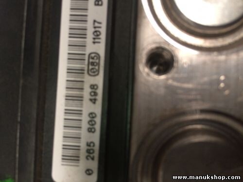 Unidad hidráulica del ABS Renault Kangoo 8201011838 BOSCH 0265800498 0265232169