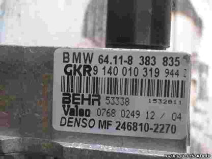 Resistencia calefaccion BMW E46 64118383835 GKR 9140010319944 BEHR 30405 VALEO