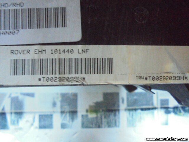 Airbag del pasajero LAND ROVEREHM101440LNF BAM-PT1-0499 BAMPT10499 BAMPT10