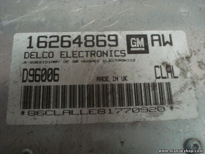 Centralita Opel Astra F Corsa B CLAL DELCO GM 16264869 D96006