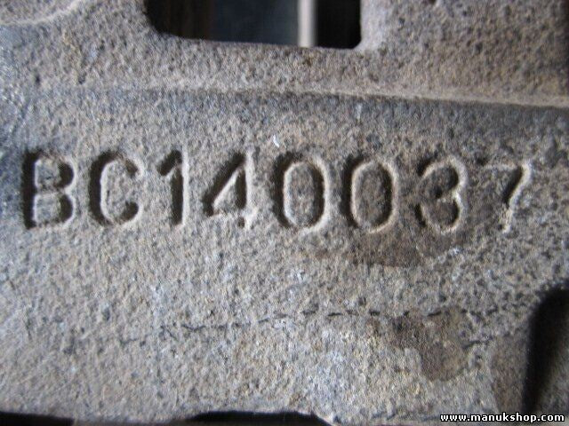 Pinza trasero izquierdo Hyundai Terracan HP 2.9 CRDi 16V (J3) BC140037 BC412030