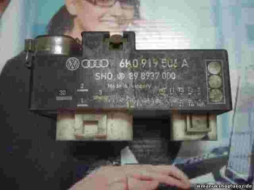 Centralita modulo electroventilador VW Polo 6N Seat Cordoba 6KO919506A 898937000