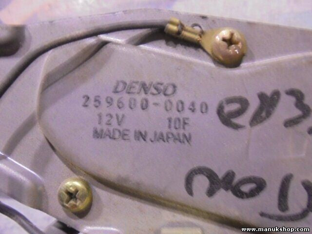 Motor del limpiaparabrisas trasero Suzuki Jimny Fj 2001/02-2016 M13A 2596000040