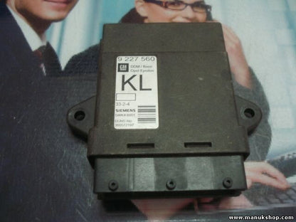 Unidad de control de la puerta Opel Vectra C DDM Base 9227560KL 5WK46001