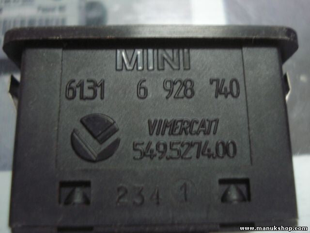 mando botonera elevalunas Mini Cooper One S R52 61316928740 6 928 740 549527400